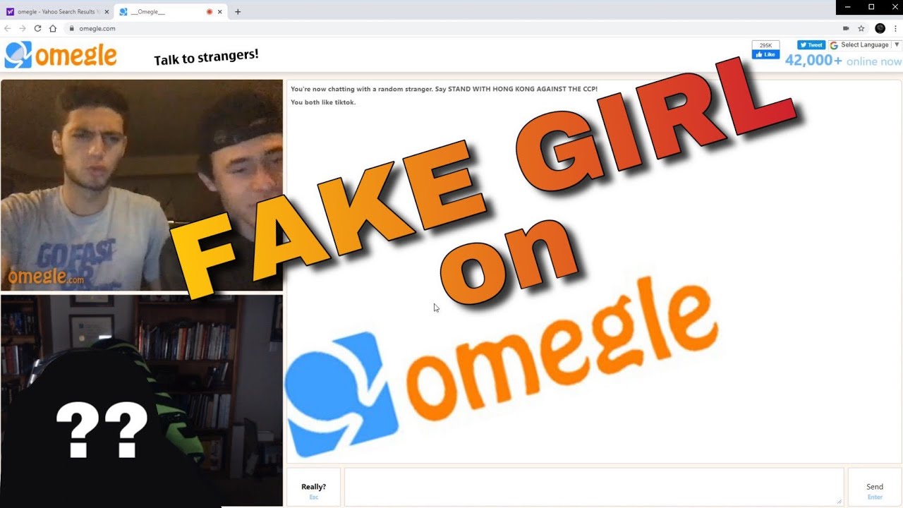 Flirting with guys as a FAKE GIRL on OMEGLE (Voice Trolling) - YouTube