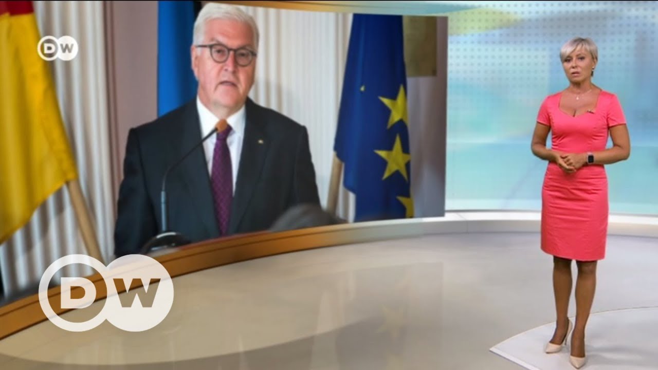 германия карта Штайнмайер предостерег Кремль от конфронтации с Западом - DW Новости (23.08.2017)