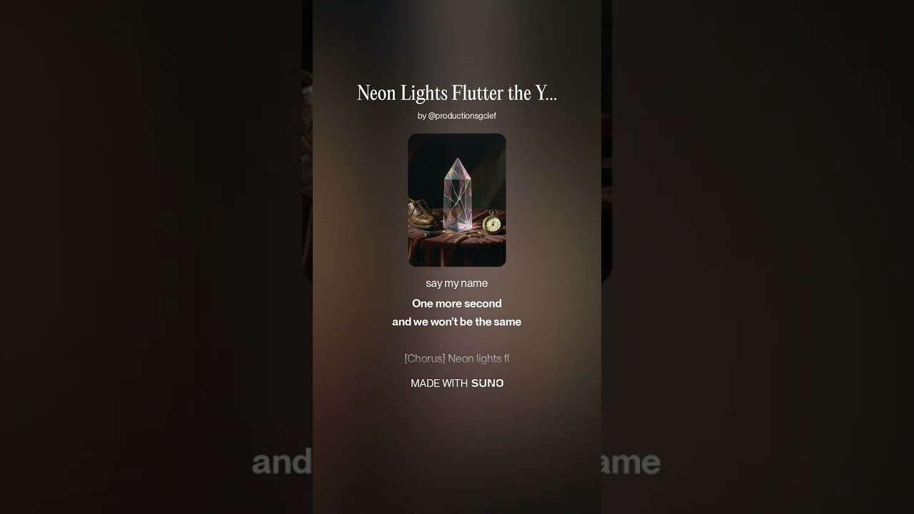 Neon Lights Flutter The Young  - Version - 1 -