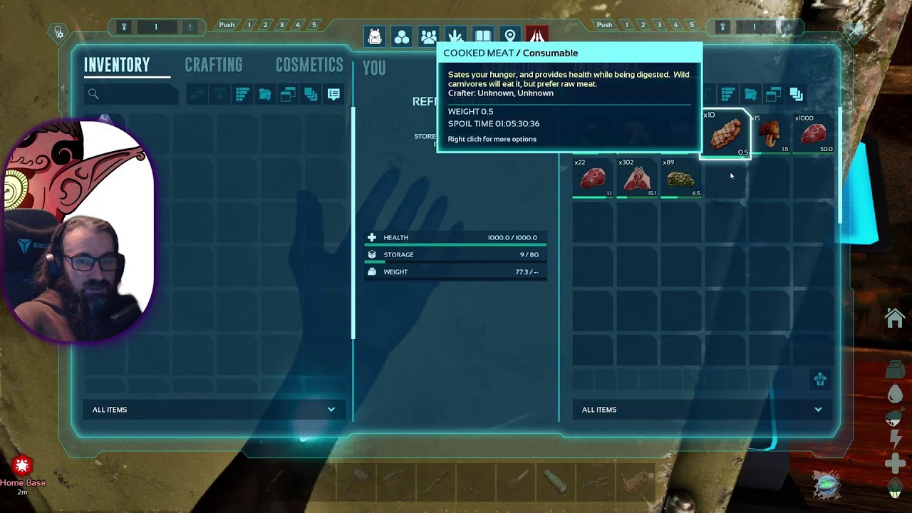 Ark Lost Colony is here! Hmm.. Tame, Build, Move base location? Lets crack on with it!