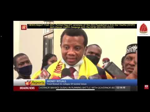 AIT News Report on the Flag-off of the OCI Foundation's ArOY Health Campaign with NYSC; 03/02/2022