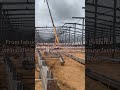 Steel Warehouse Build From Start to Finish | Prefabricated Industrial Warehouse
