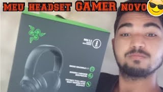 Unboxing Do Razer Kraken X Lite 👻