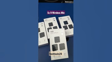 sx9 wireless microphone #techtools20 #wireless