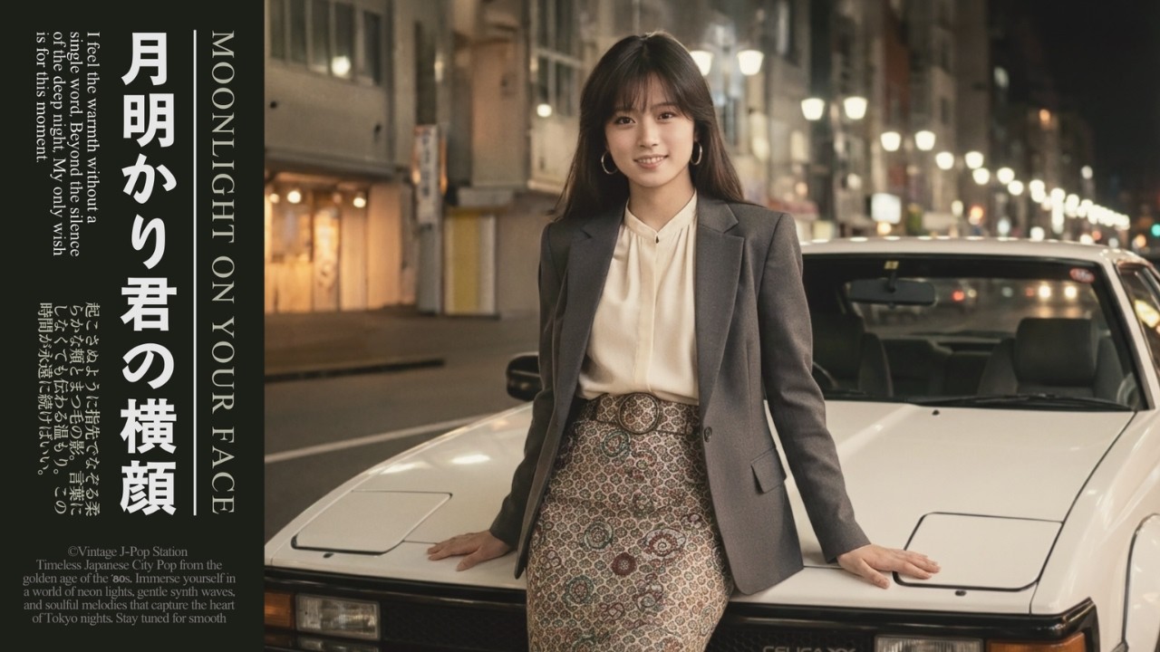 Tokyo Crystal Night｜昭和レトロ シティポップ 1980年代【作業用BGM】