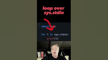 Read MULTIPLE lines from standard input in Python 🐍 #shorts