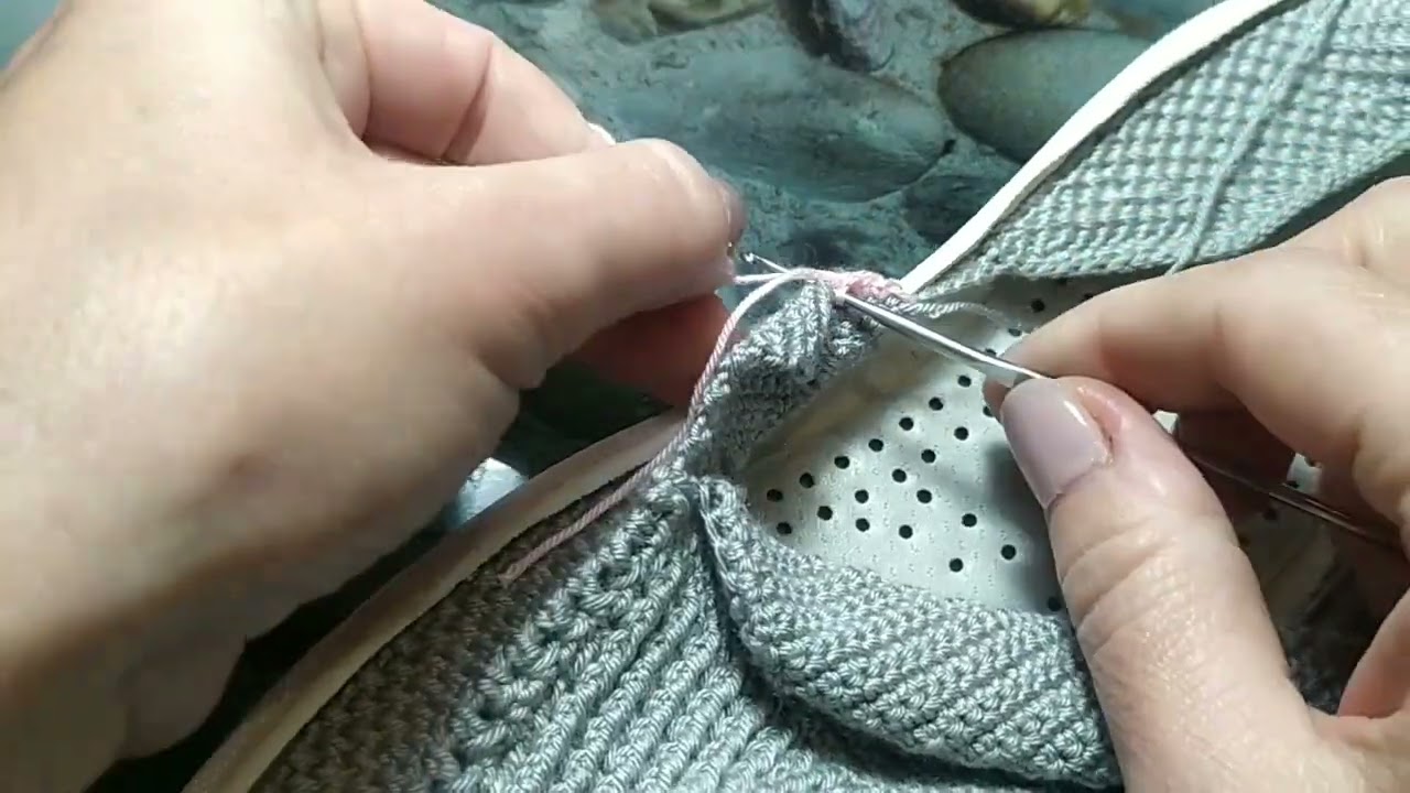 Часть 4. Кроссовки. Боковая часть под люверсы.