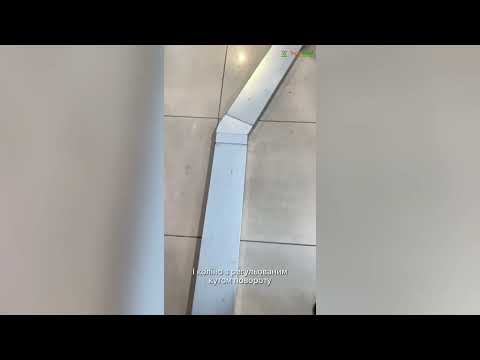 Колено 45° Darco KL 150x50 мм оцинкованное, видео 1