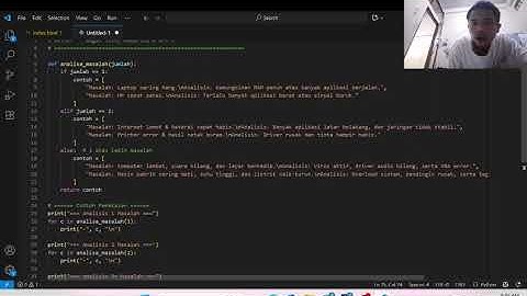 Tugas dasar pemrograman analisa 3 kasus 
