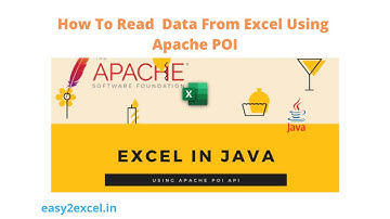 How To Read Data From Excel Using Apache POI