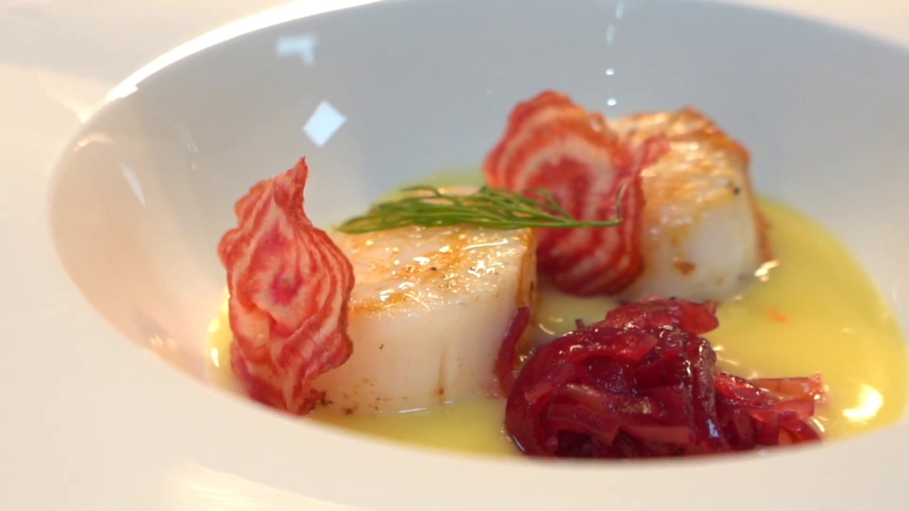 Scallops With Onion Chutney YouTube