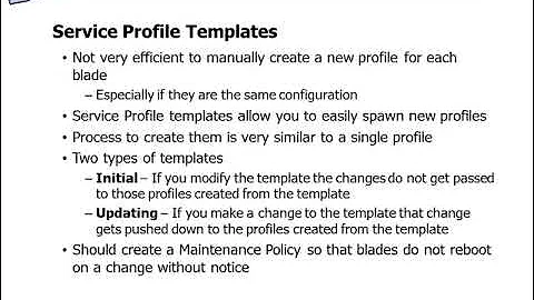 Cisco UCS | Creating and Managing Service Profile  #ciscoucs #technology #virtualization