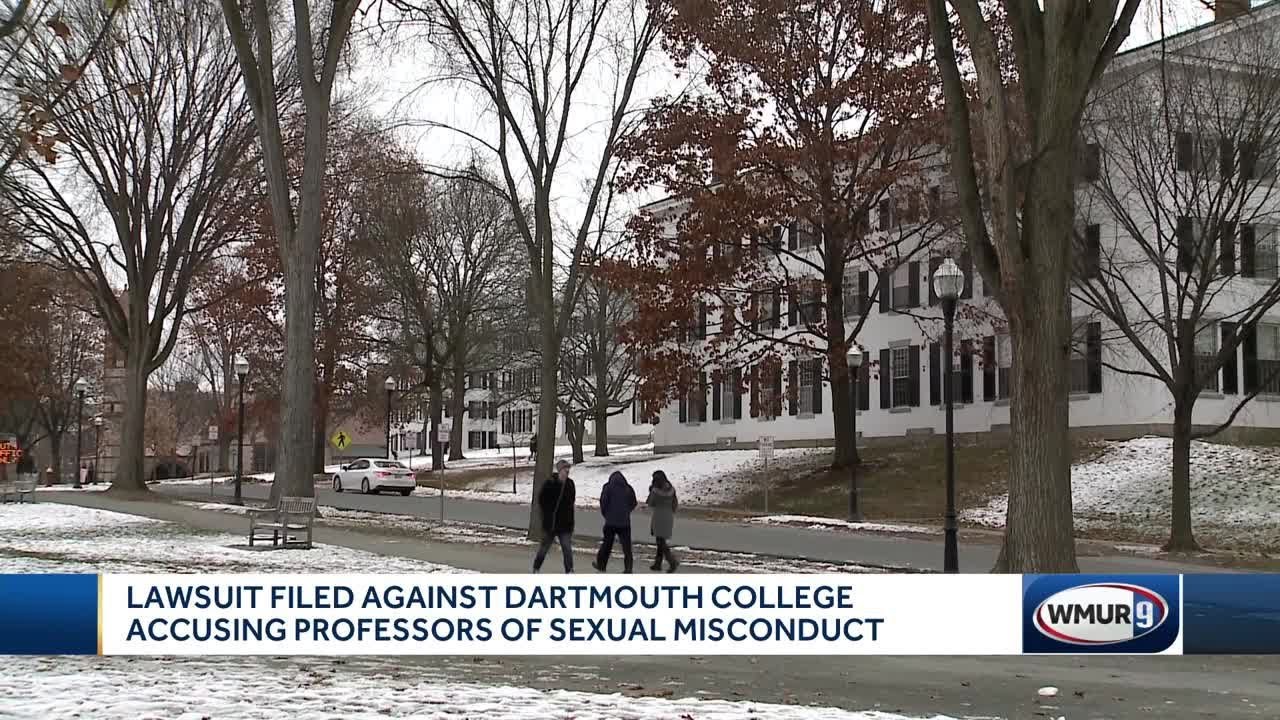 Dartmouth College sued over allegations of professor misconduct