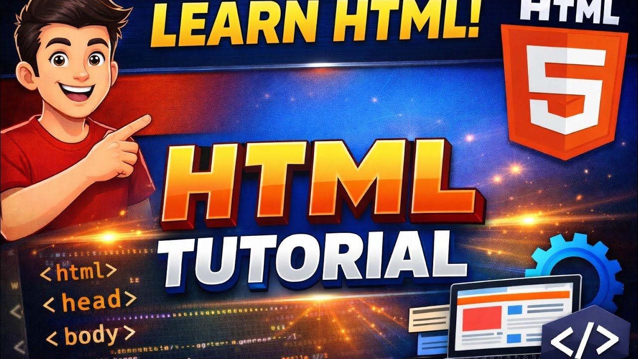 HTML Tutorial for Beginners | Learn HTML Step by Step in Easy English ...