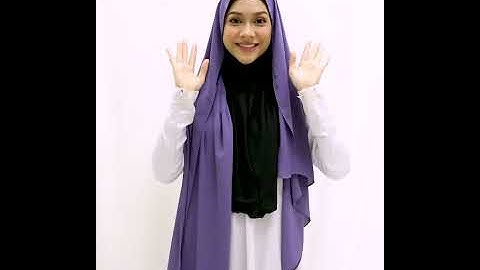 Tutorial : Shawl Labuh (LATEEFA) by Mawaddah Izzati