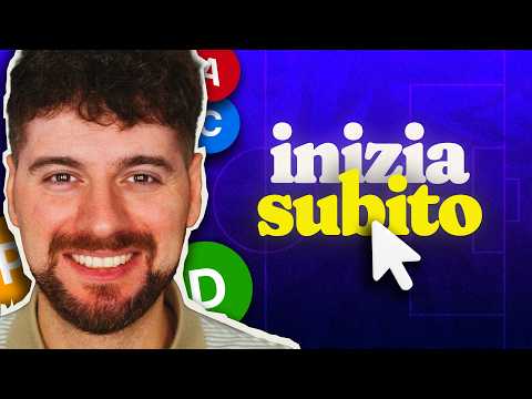 ORGANIZZA il tuo PRIMO Fantacalcio in 3 MINUTI