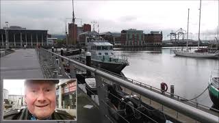 HMS Blazer 279 Patrol Boat Visits Belfast Harbour Marina