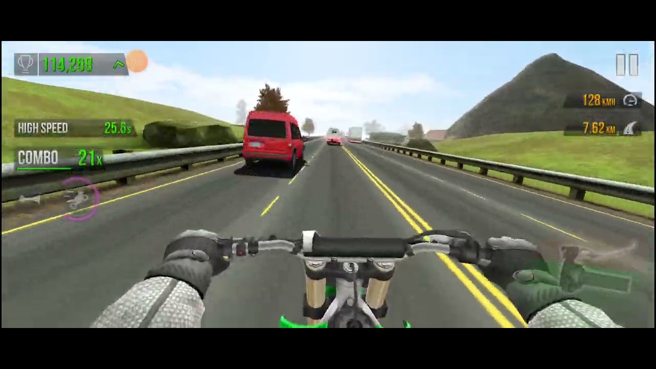 Riding Traffic Highway highscore - YouTube