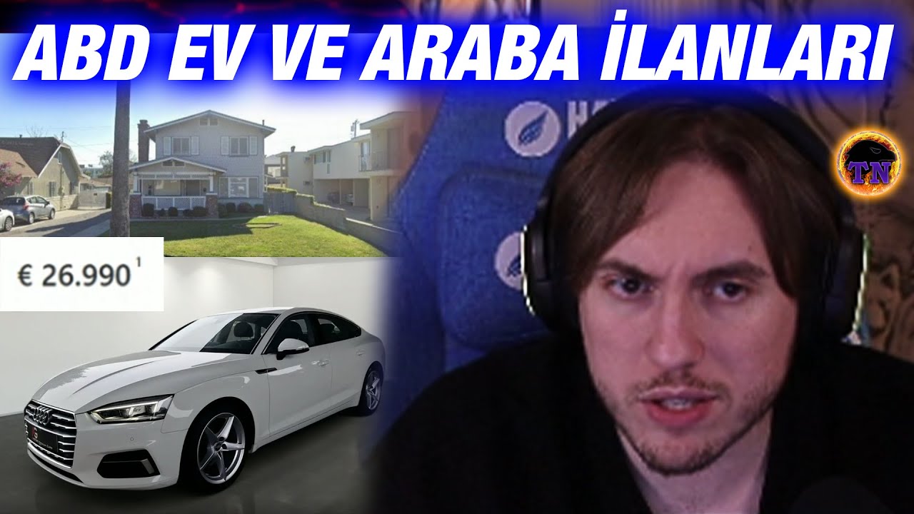 RRAENEE İLE ABD EV ARABA İLANLARI VE YAŞANTI HAYALLERİ