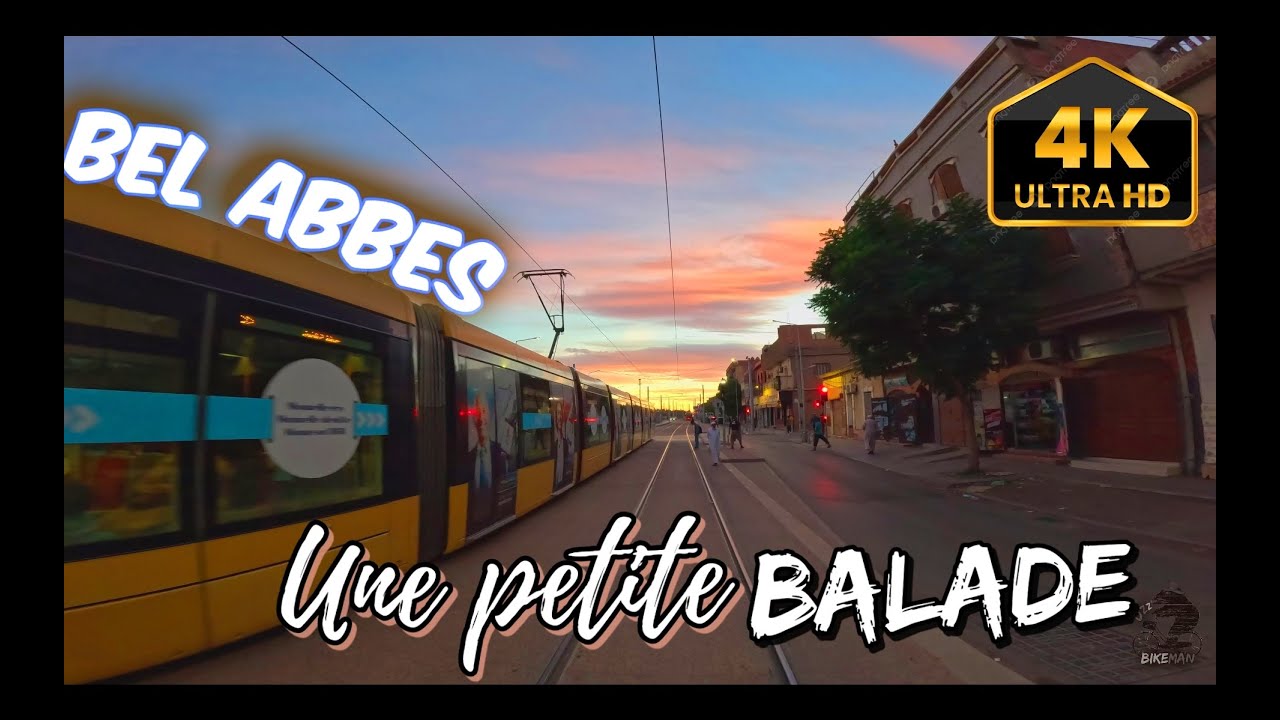 4K BEL ABBÈS LE SOLEIL SE COUCHE, MOI JE PÉDALE🌙🚴‍♀️ALGERIA #161 #سيدي_بلعباس  #sidibelabbes #dz
