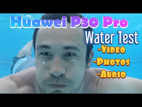 Captura momentos bajo el agua con el Huawei P30, ¡resistente al agua y listo para aventuras!