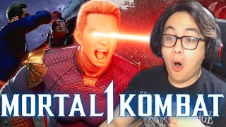HOMELANDER LOOKS AMAZING And GROSS! Mortal Kombat 1 - Official Homelander Gameplay Trailer Reaction