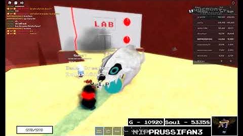 Roblox: UnderBattle Maniac fighter. showcasing all main character part 1/2 (ch2)