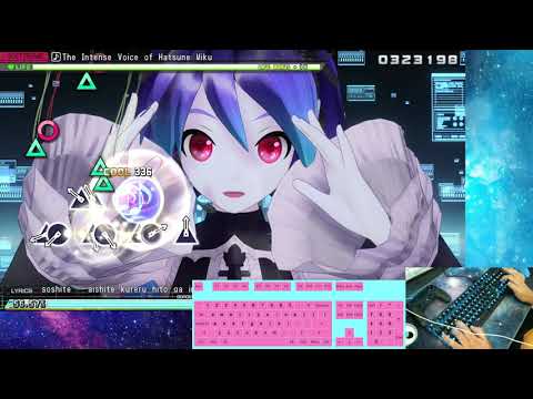 10★ The Intense Voice of Hatsune Miku (Extreme) Perfect with keyboard  [Project Diva Megamix+ PC]