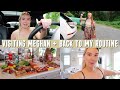 VLOG | Visiting Meghan, Back to My Routine, + Huge Grocery Haul!