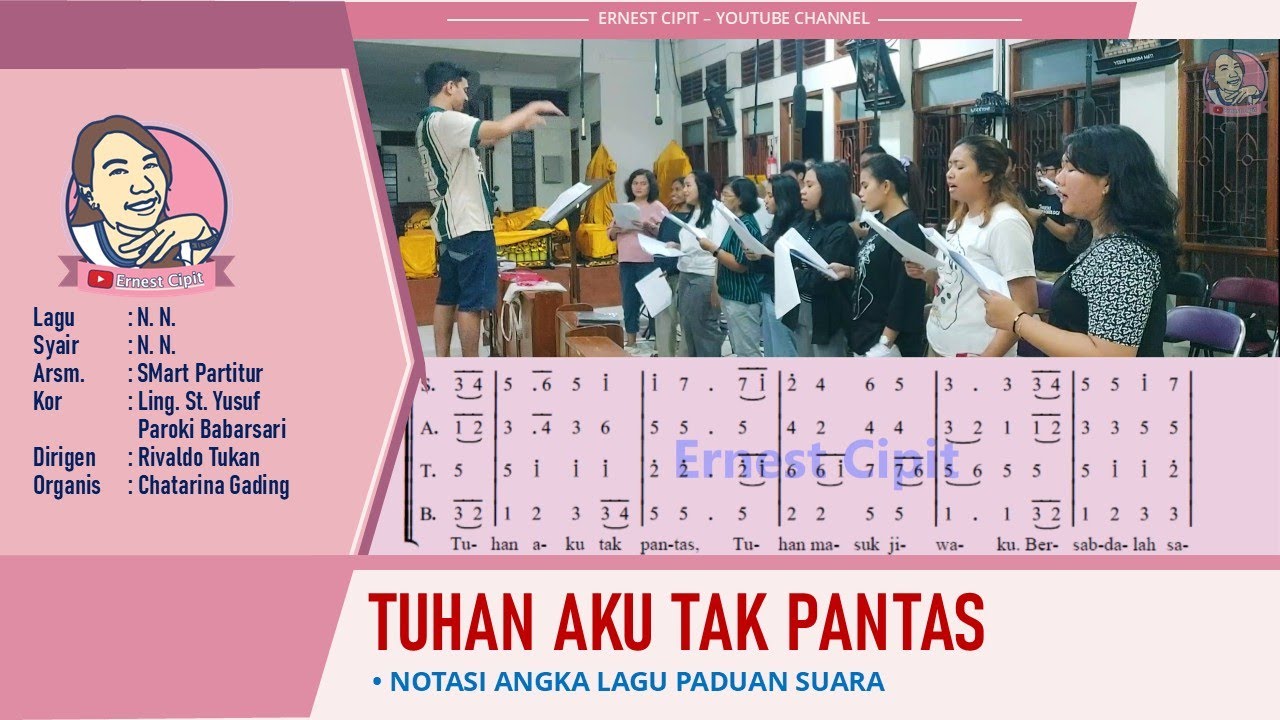 Tuhan Aku Tak Pantas | Lagu Jawaban Anak Domba Allah | SMart Partitur