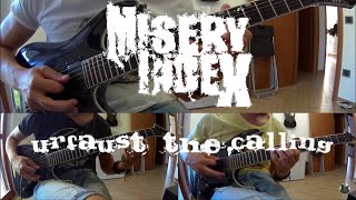 Misery Index - Urfaust + The calling (backing track, guitar cover)