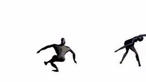 Toon Shading + BVH Motion Capture Test