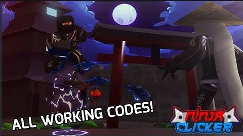 Ninja Clicker Simulator ALL WORKING CODES! | Roblox