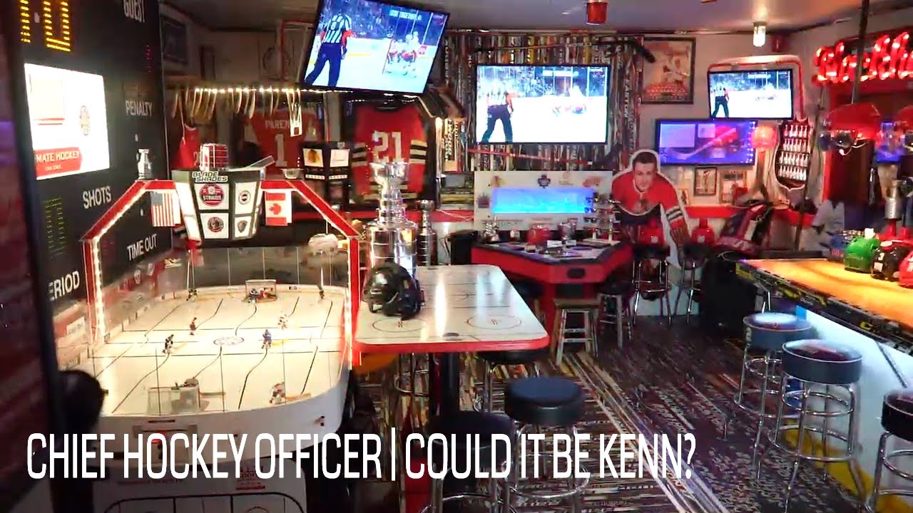 Budweiser Chief Hockey Officer Kenn Shaw Ultimate Hockey Fan Cave