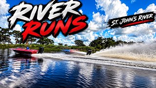 3 Race Boats Take Over the St. Johns River