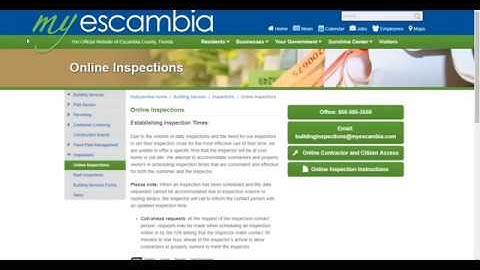 How To Pull County Liens, Permits & Code Enforcement Violations in Escambia County Florida