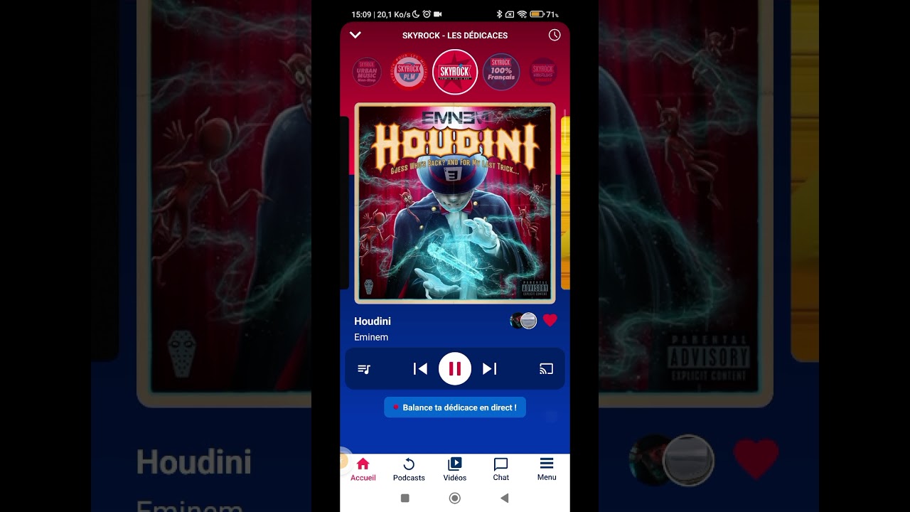 Eminem Houdini Version Skyrock