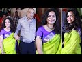 Singer Sunitha, husband Ram attend Manchu Manoj's wedding ceremony