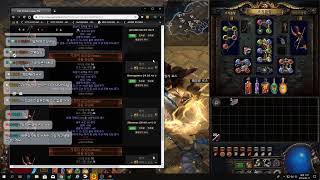 [POE] 패스오브엑자일 트릭스터 톡식레인 초보 4일차~ 이정도면 중상급 장비인가!