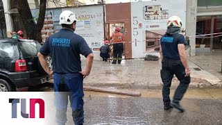 Derrumbe fatal en Caballito: dos muertos y catorce heridos