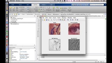 Template Matching example