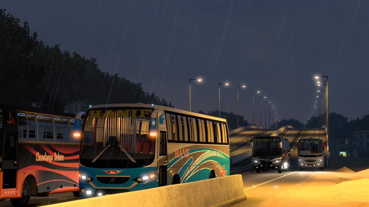 দুই হানিফ যখন ইলেকশনের আগে রোড কাঁপায় !! #bdbus #bdbuslover #ets2 #bangladeshibusgame