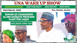 Newspaper Tori 23rd March 2022