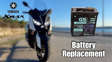 Yamaha Xmax 300 Battery Replacement