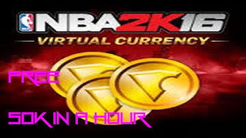NBA2K16:  HOW TO GET VC FAST (60K A HOUR)