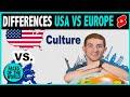 18 cultural differences usa v europe