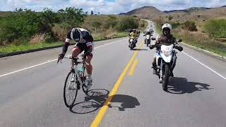 Ataque e tentativa de fuga do atleta Jaime Bonfim  corrida de ciclismo Itambé X Conquista 16/10/2022