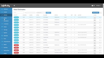 Create Estimates and Automatically Convert to Invoices: InfoFlo Pay Tutorial