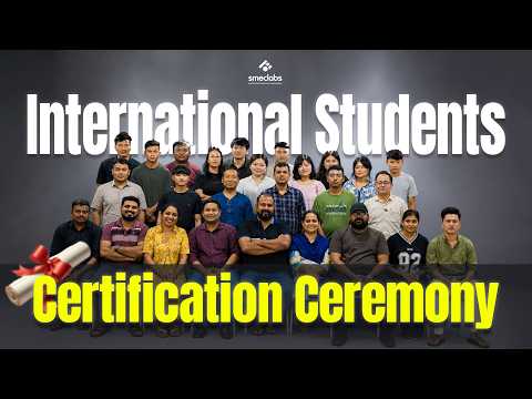Bhutanese Students Certification Ceremony 2026🎓| International Students at SMEClabs | Kochi