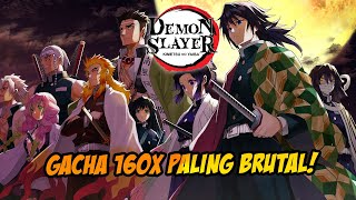 GACHA BRUTAL 160x PULL DEMI KARAKTER BARU!! - DEMON SLAYER MOBILE screenshot 4